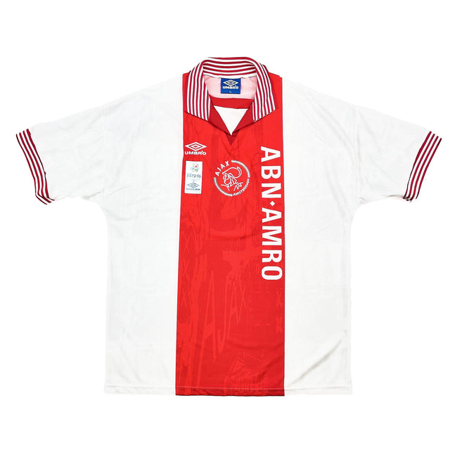 1996/97 Ajax Babangida #7 *BNWOT* Home Shirt (XL) Umbro
