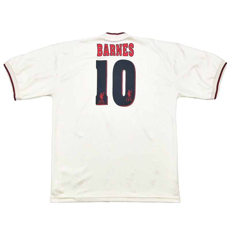 1996/97 Liverpool Barnes #10 Away Shirt (XL) Reebok