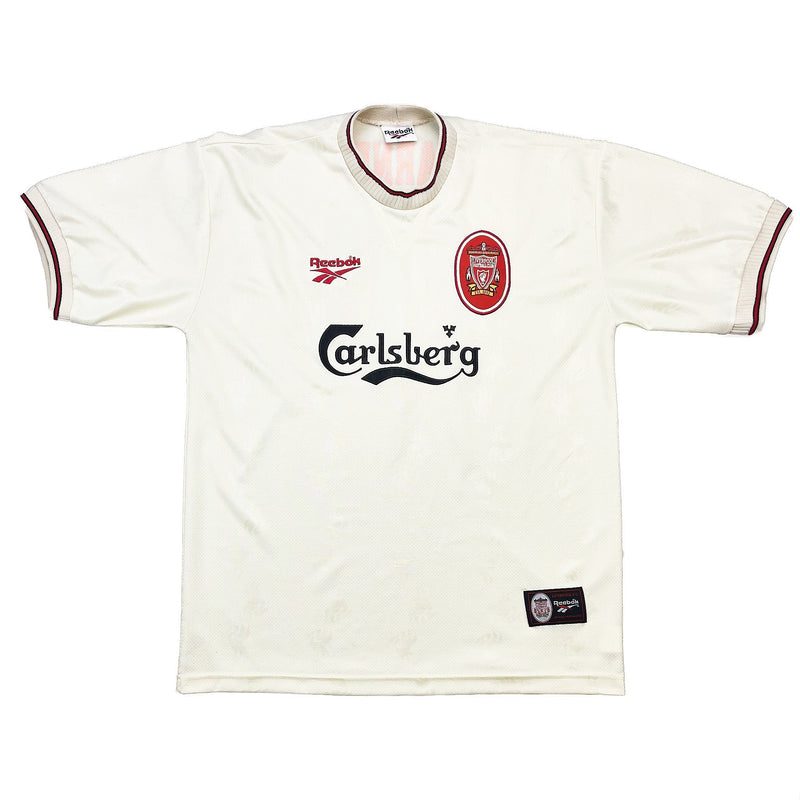 1996/97 Liverpool Barnes #10 Away Shirt (XL) Reebok