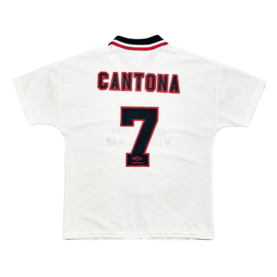 1996/97 Manchester United Cantona #7 Auswärtstrikot (L) Umbro