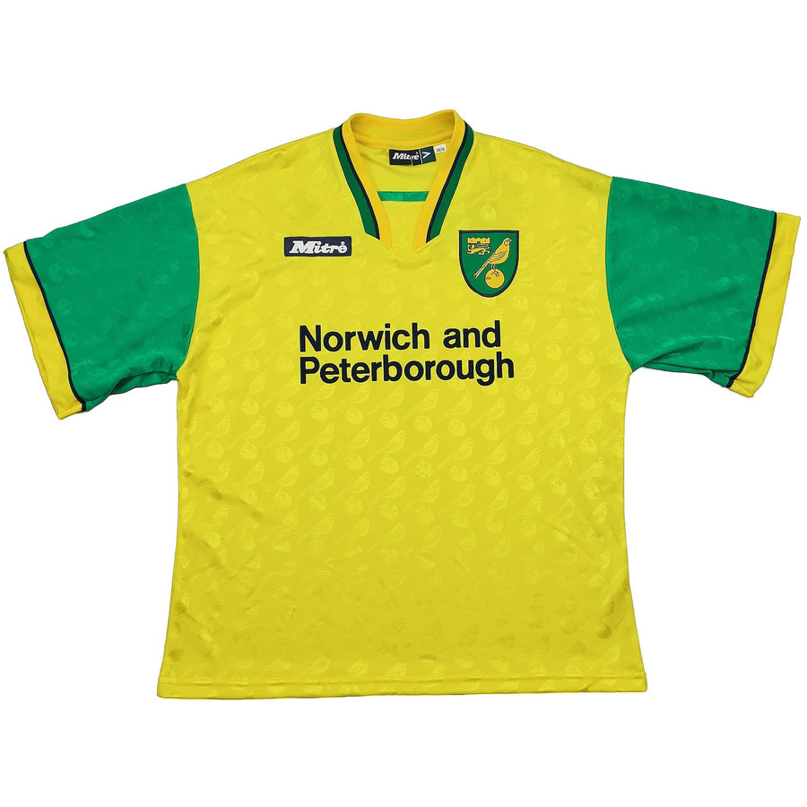 1996/97 Norwich City Heimtrikot (M) Mitre