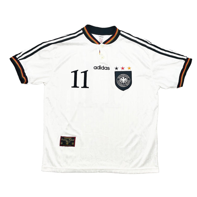 1996/98 Germany Kuntz #11 Home Shirt (XL) Adidas