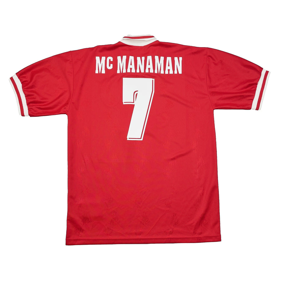 1996/98 Liverpool Mcmanaman #7 Heimtrikot (XXL) Reebok