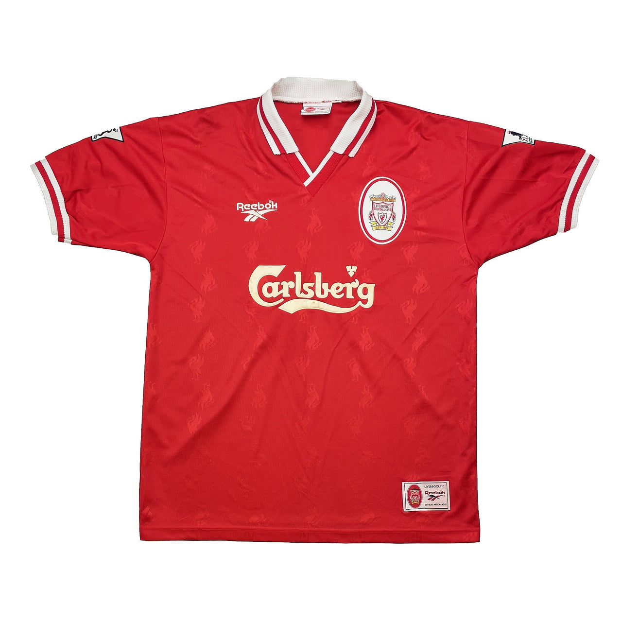 1996/98 Liverpool Owen #18 Home Shirt (L) Reebok