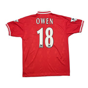 1996/98 Liverpool Owen #18 Heimtrikot (L) Reebok
