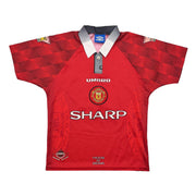 1996/98 Manchester United Beckham #10 Heimtrikot (Y) Umbro