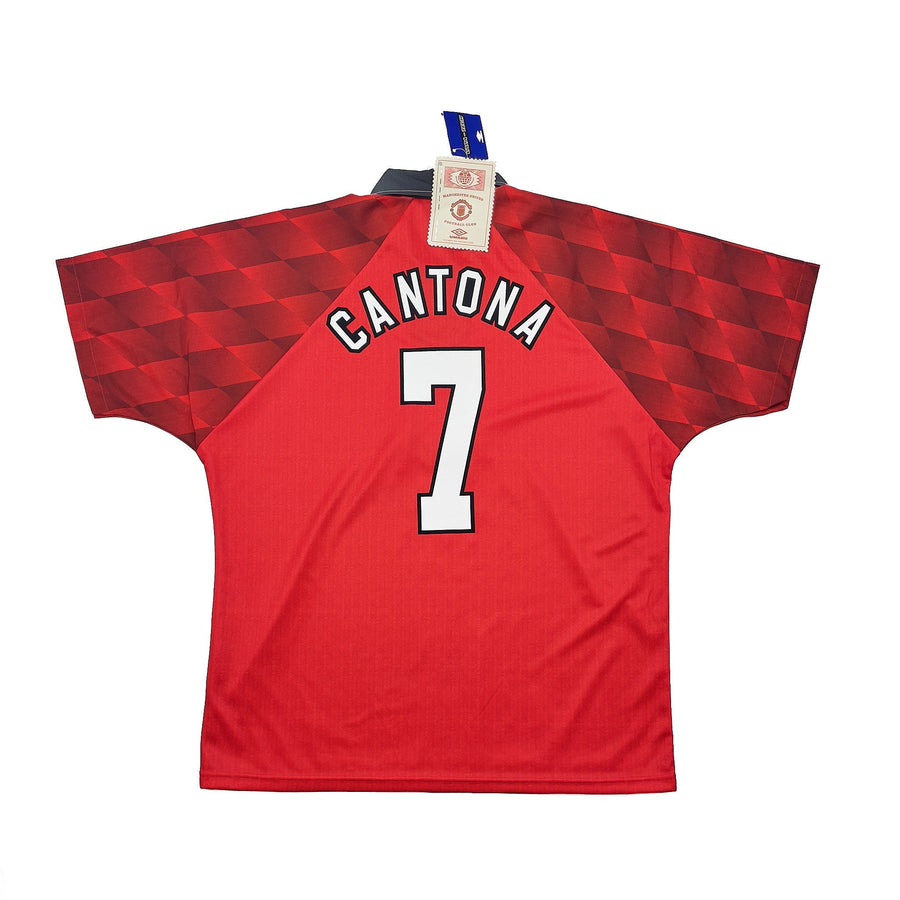 1996/98 Manchester United Cantona #7 *BNWT* Heimtrikot (L) Umbro
