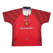 1996/98 Manchester United Cantona #7 *BNWT* Heimtrikot (L) Umbro