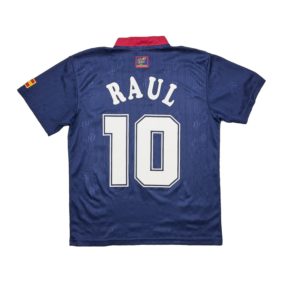 1996/98 Spanien Raul #10 Auswärtstrikot (S) Adidas