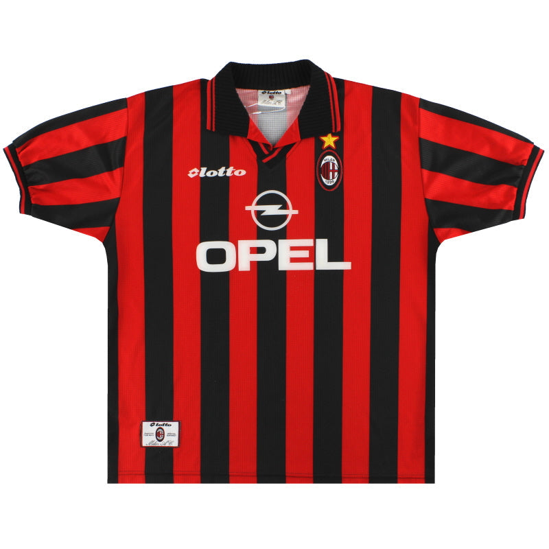 1997-98 AC Mailand Lotto Heimtrikot M