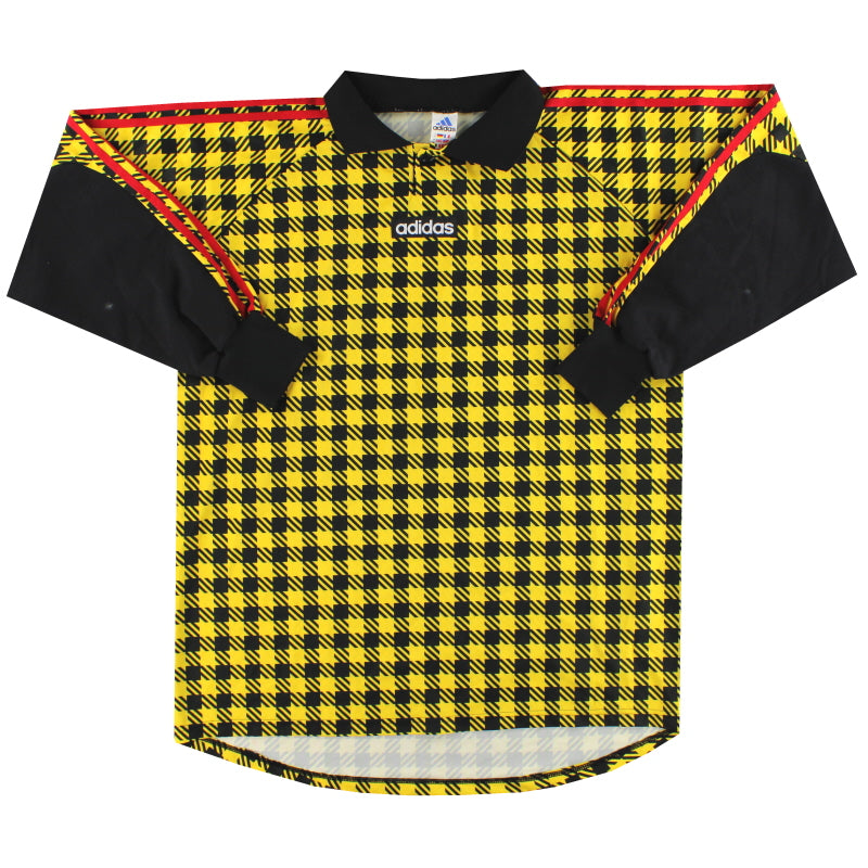 1997-98 adidas Template Torwarttrikot #1 *Neuwertig* XL