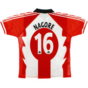 1997-98 Athletic Bilbao Jahrhundert Trikot Heim Nagore #16 *Neuwertig* XL