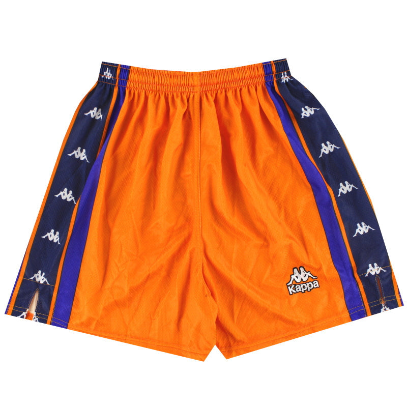 1997-98 Barcelona Kappa Auswärtsshorts *Neuwertig* XL