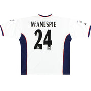 1997-98 Bolton Reebok Match Issue Home Shirt McAnespie #24 XL