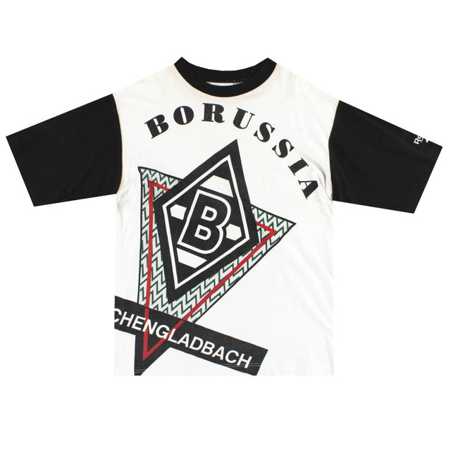 1997-98 Borussia Monchengladbach Reebok Graphic Tee M