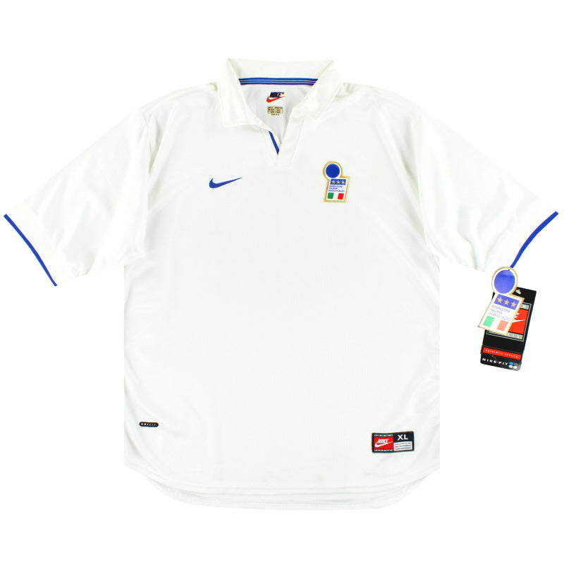 1997-98 Italien Nike Auswärtstrikot *m/Etiketten* XL