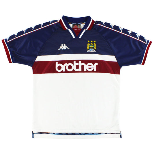 1997-98 Manchester City Kappa Away Shirt L