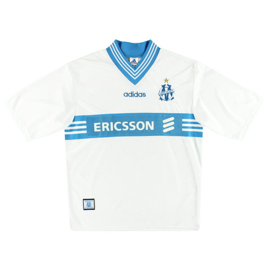 1997-98 Marseille adidas Home Shirt M