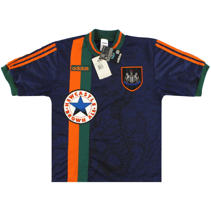 1997-98 Newcastle adidas Auswärtstrikot *BNIB* Jugend L
