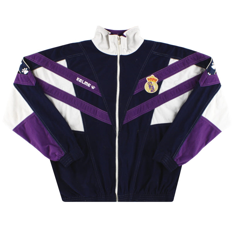 1997-98 Real Madrid Kelme Trainingsjacke XL