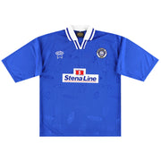 1997-98 Stranraer Heimtrikot *Neuwertig* XL