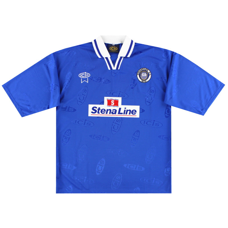 1997-98 Stranraer Heimtrikot *Neuwertig* XL
