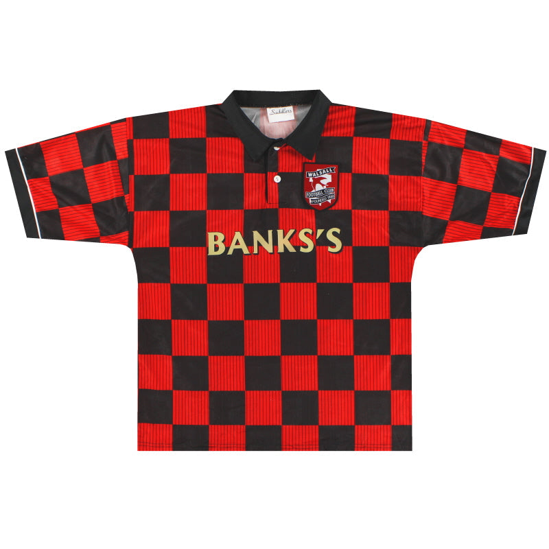 1997-98 Walsall Heimtrikot *Neuwertig* XL