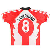 1997-98 Athletic Bilbao Jahrhundert Trikot Ausweichtrikot J. Guerrero #8 L