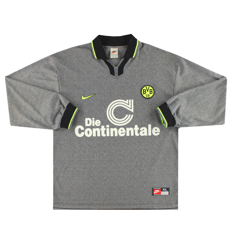 1997-98 Borussia Dortmund Nike Away Shirt L/S XL