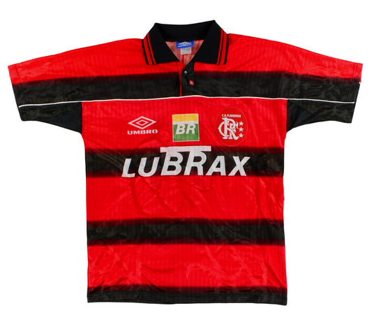 1997-98 Flamengo Umbro Home Shirt #11 L