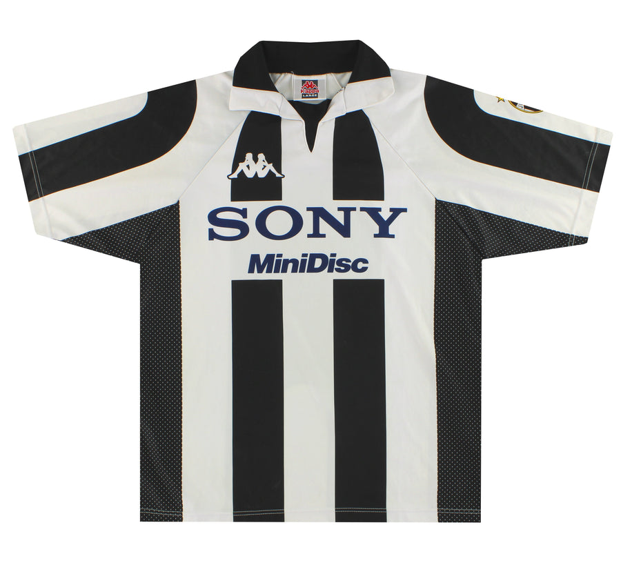 1997-98 Juventus Kappa Centenary Basic Home Shirt L