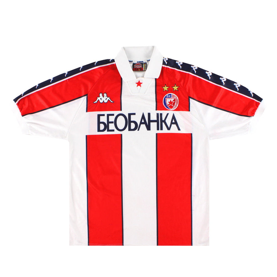 1997-98 Roter Stern Belgrad Kappa Heimtrikot XL