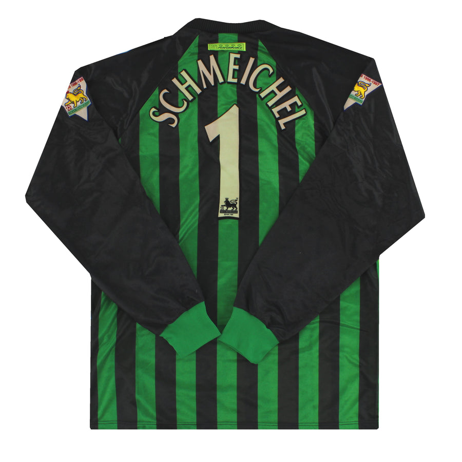 1997-98 Manchester United Umbro Torwart-Trikot Schmeichel #1 *Neuwertig* L