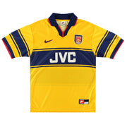 1997-99 Arsenal Nike Auswärtstrikot Gr. L Jungen