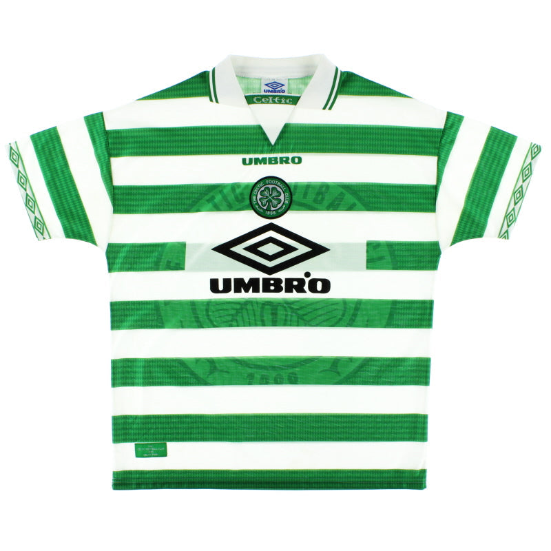 1997-99 Celtic Umbro Heimtrikot XL