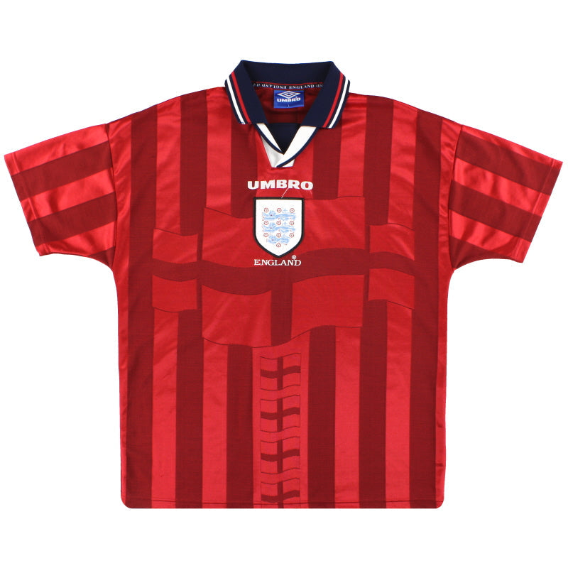 1997-99 England Umbro Auswärtstrikot L