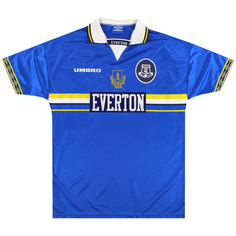 1997-99 Home Farm Everton Umbro Heimtrikot XL