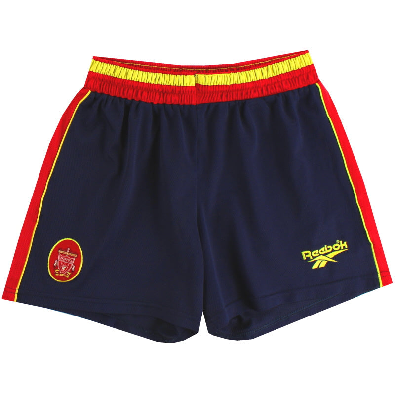 1997-99 Liverpool Reebok Auswärtsshorts S