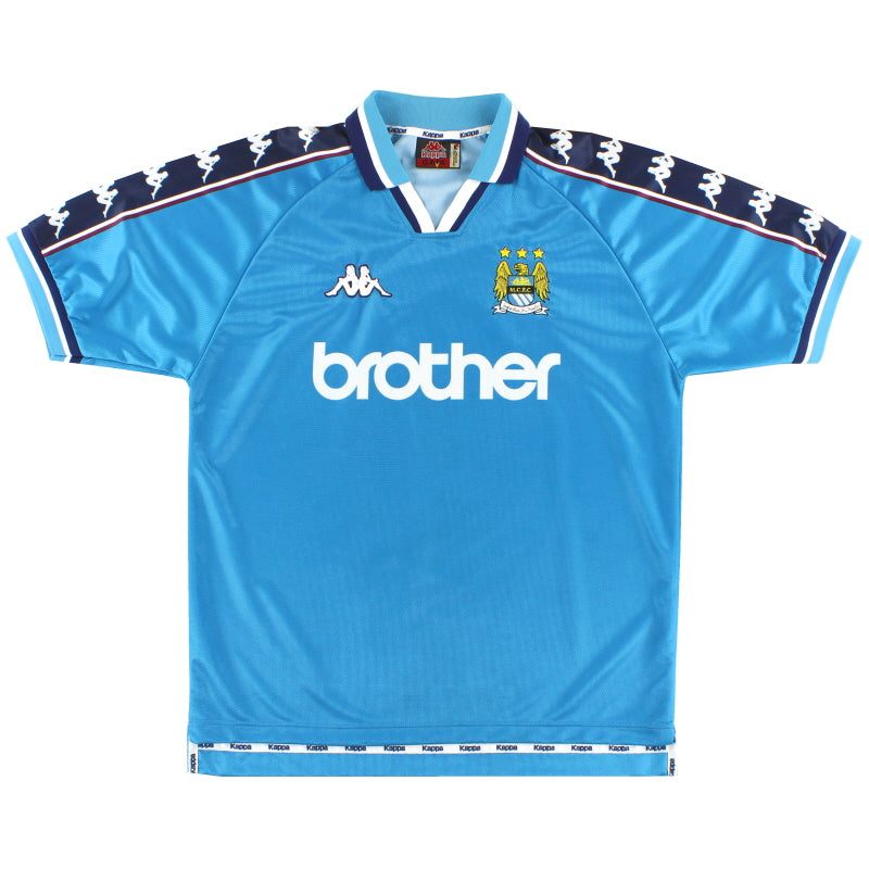 1997-99 Manchester City Kappa Heimtrikot M
