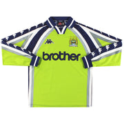 1997-99 Manchester City Kappa Torwart-Trikot S
