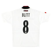 1997-99 Manchester United Umbro Auswärtstrikot Butt #8 Jungen Gr. L
