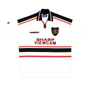 1997-99 Manchester United Umbro Auswärtstrikot L