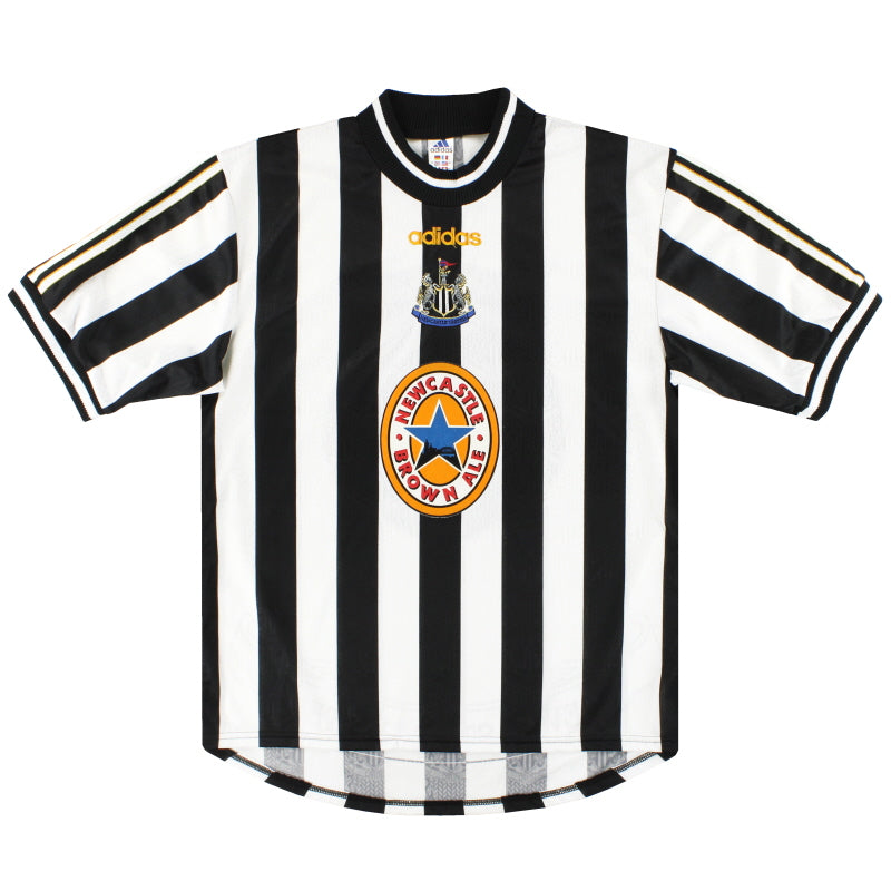 1997-99 Newcastle adidas Heimtrikot *Neuwertig* M