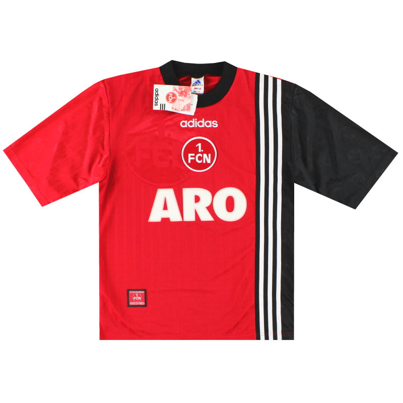 1997-99 Nürnberg adidas Heimtrikot *mit Etiketten* S