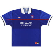 1997-99 Rangers Nike Heimtrikot S