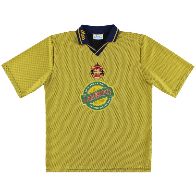 1997-99 Sunderland Asics Auswärtstrikot *Neuwertig* XL