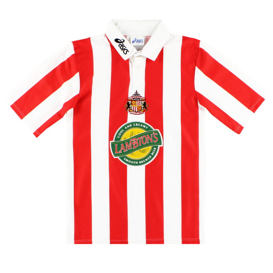 1997-99 Sunderland Asics Home Shirt M