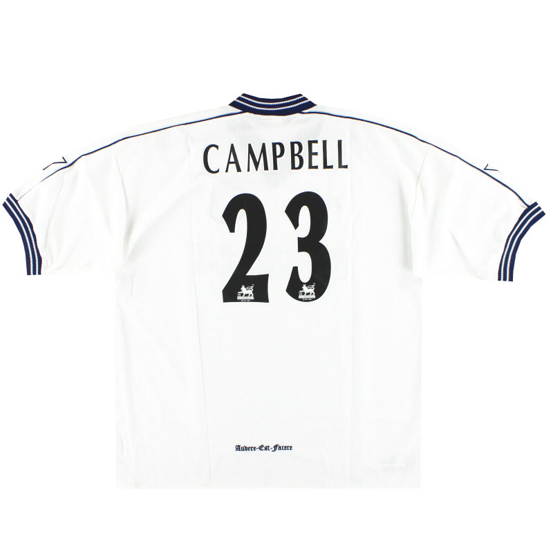 1997-99 Tottenham Pony Heimtrikot Campbell #23 *mit Etiketten* XXL