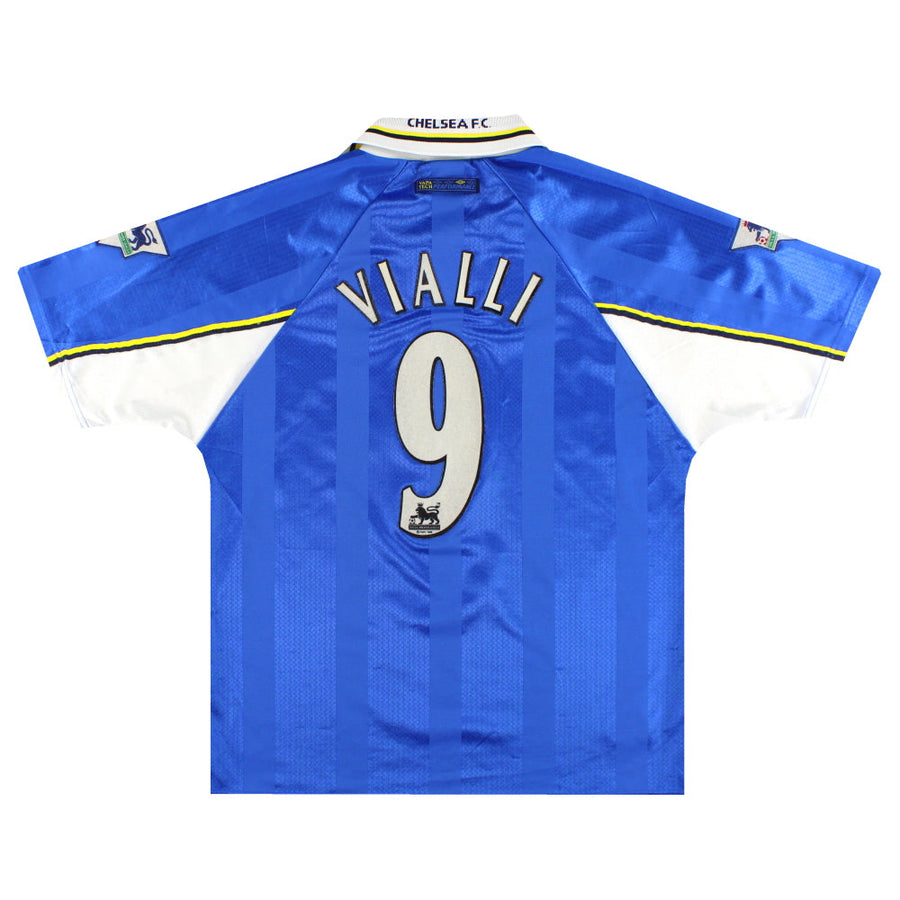 1997-99 Chelsea Umbro Heimtrikot Vialli #9 L