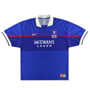 1997-99 Rangers Nike Heimtrikot 'Cup Final' XXL